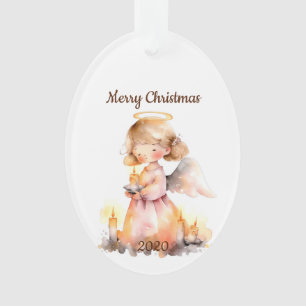 Dating Christmas Angel for Joy Sessing Ornament