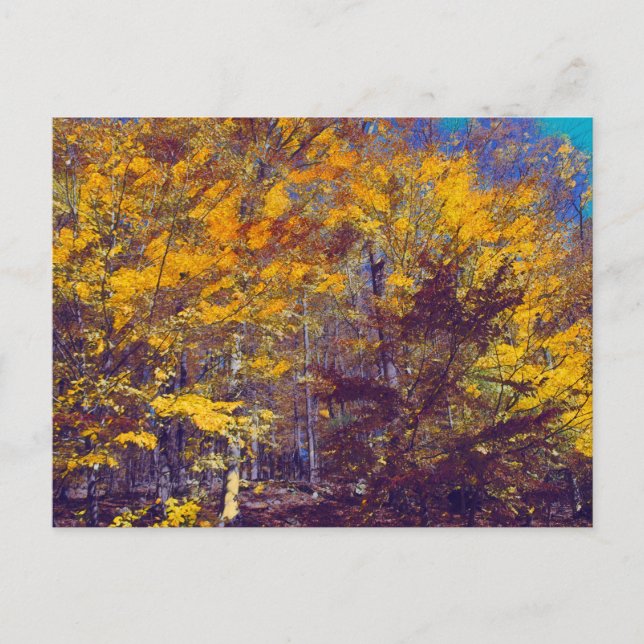 Dating-Herbst Postkarte (Vorderseite)