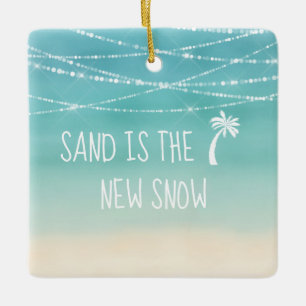 Dating Tropical Beach Erstes Weihnachten in Florid Keramikornament