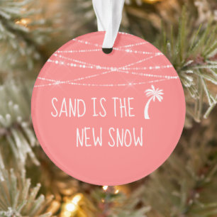 Dating Tropical Coral Erstes Weihnachten in Florid Ornament