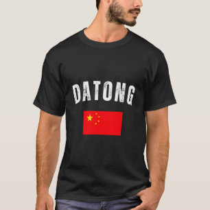 Datong China Flag Reise Souvenir Land T-Shirt