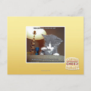 Dats ein kleiner Schrittpelz ich Postkarte