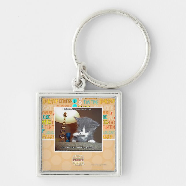 Dats ein kleiner Schrittpelz ich Schlüsselanhänger (Vorne)