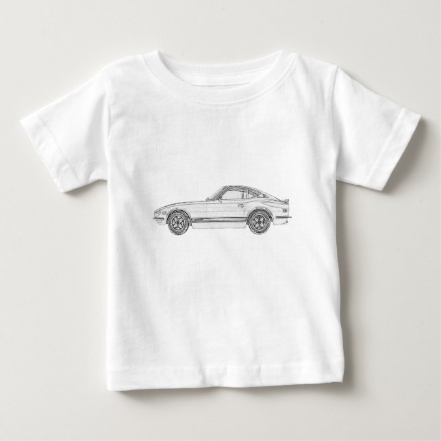 Datsun 240Z Baby T-shirt (Vorderseite)