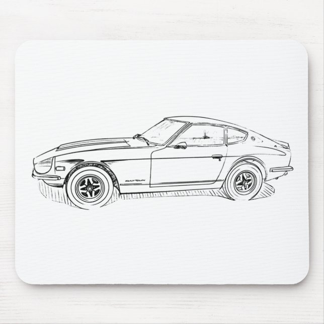 Datsun 240Z Mousepad (Vorne)