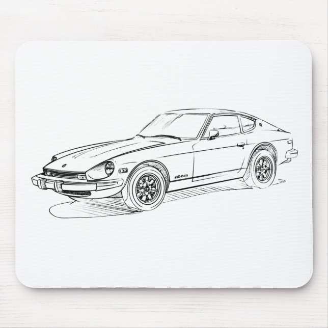 Datsun 280Z Mousepad (Vorne)
