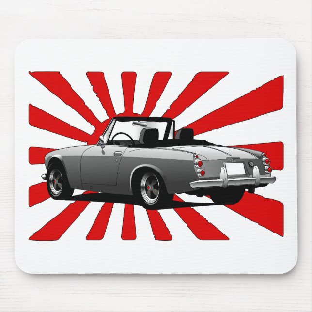 Datsun Fairlady Roadster-Mausunterlage Mousepad (Vorne)