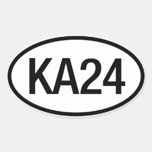 Datsun Nissan KA24 Motor Sticker