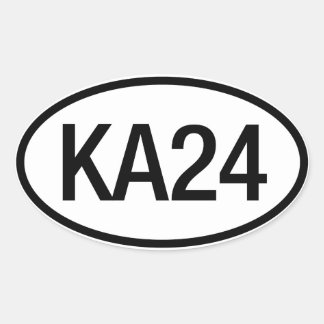 Datsun Nissan KA24 Motor Sticker