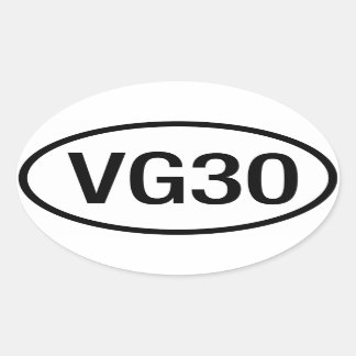 Datsun Nissan VG30 Motor Sticker
