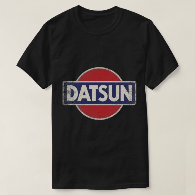 Datsun Retro Logo Classic T - Shirt (Design vorne)