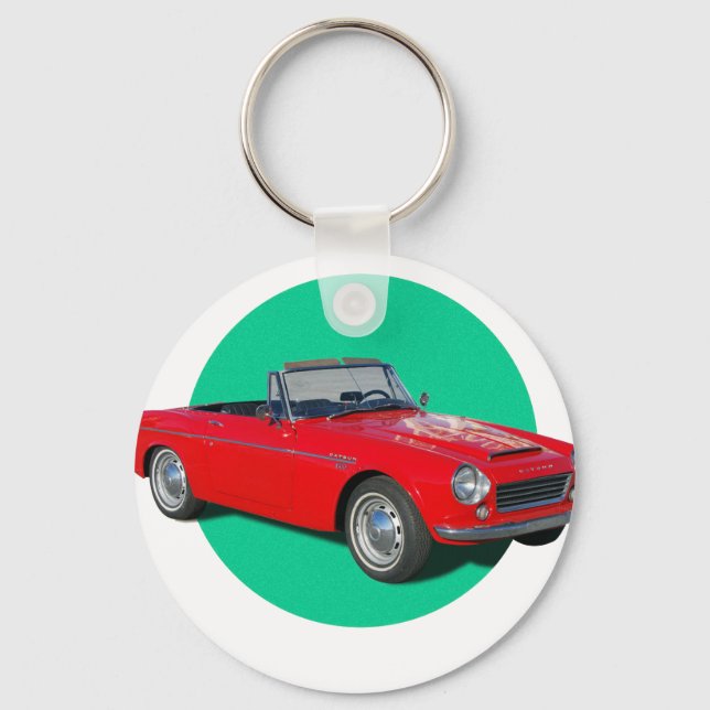 Datsun Roadster Schlüsselanhänger (Vorderseite)