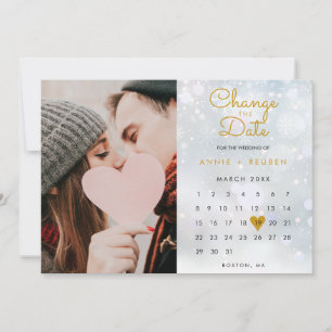 Datum ändern Kalender Neuer Plan Foto Save The Date