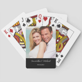 Datum der Fotos Spielkarten