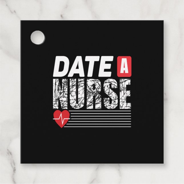 Datum der Krankenversicherung Geschenkanhänger (Vorderseite)