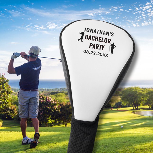 Datum des Bachelor-Parteinamens Golf Headcover (Von Creator hochgeladen)