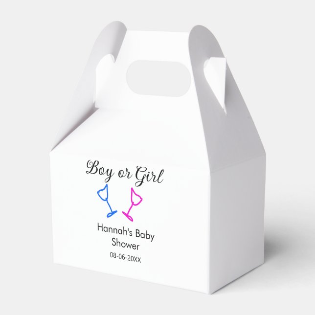 Datum des Datums des Beginns des Beginns eines Bab Geschenkschachtel (Vorderseite)