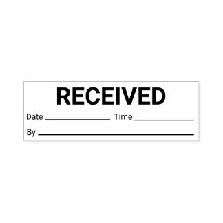 Datum des Empfangs Permastempel