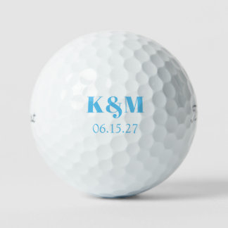 Datum des Hochzeitsamts Golfball