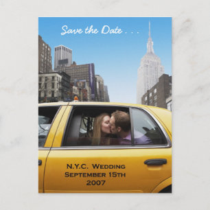 Datum freihalten ankündigungspostkarte