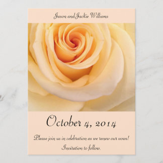 Datum freihalten! Rose Save The Date