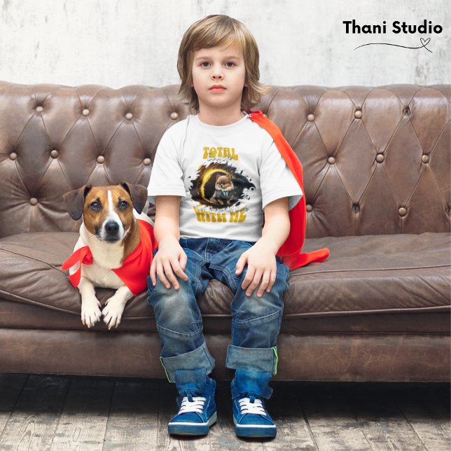 Datum für den Verein "Totaler Eclipse Hund" T-Shirt (Von Creator hochgeladen)