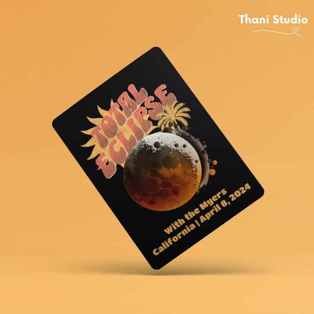 Datum individuell einstellbar Total Eclipse Modern Einladung (Von Creator hochgeladen)