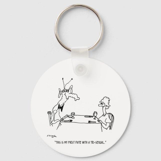 Datum mit trisexuellem schlüsselanhänger (Vorderseite)