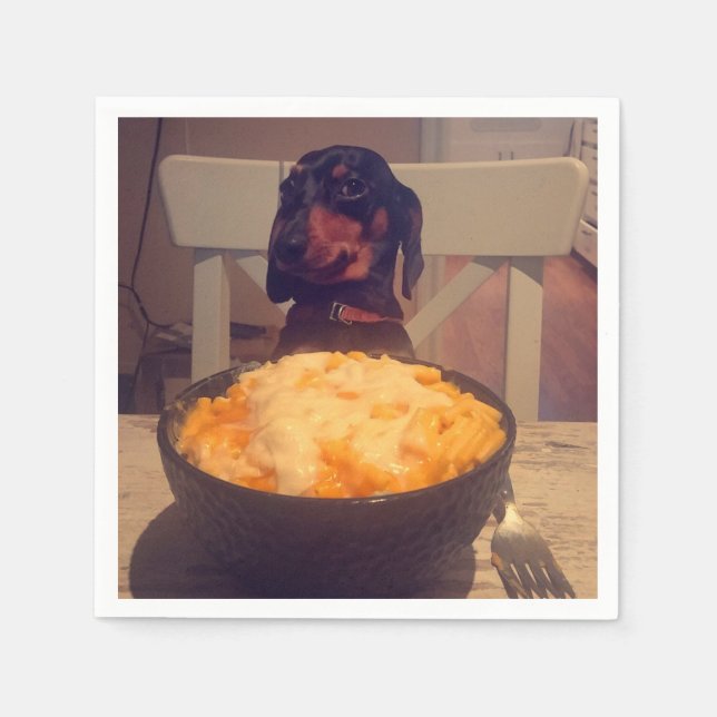 Datum Nacht Serviette (Vorderseite)