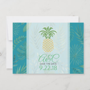 Datum sichern Ananas Save The Date