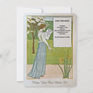 DATUM VORMERKEN/SENSATIONELLE NEUIGKEITEN/FRAU LIE SAVE THE DATE