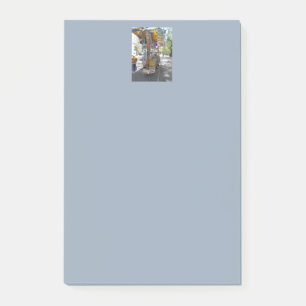 Datum Wichtige Attraktionen mit besuchten Gold-Gli Post-it Klebezettel