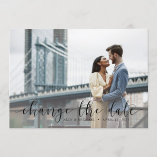 Datumskarte ändern einladung