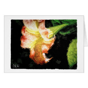 Datura/Trumpet-Blume/Aquarellfarben