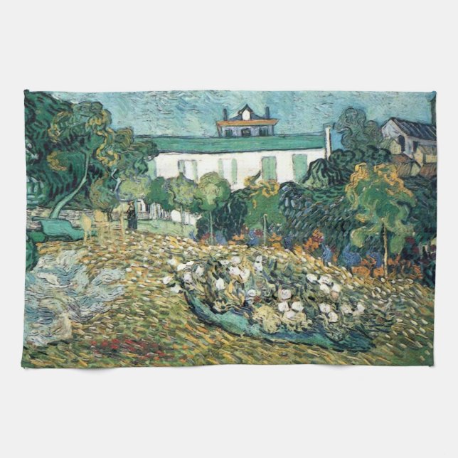 Daubigny's Garden - Gogh Geschirrtuch (Horizontal)