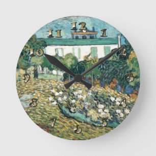 Daubigny's Garden - Gogh Runde Wanduhr