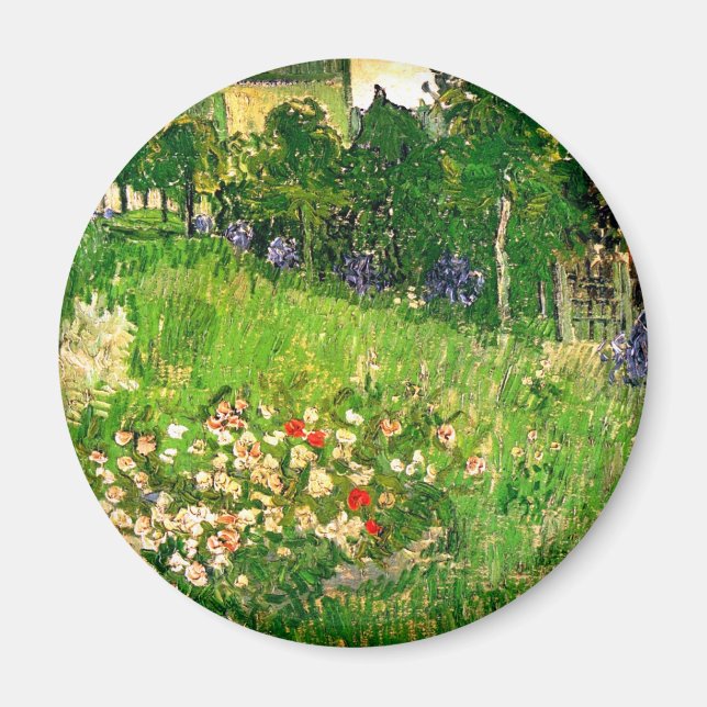 Daubigny's Garden Van Gogh Fine Art Magnet (Vorne)
