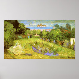 Daubigny's Garden Van Gogh Fine Art Poster