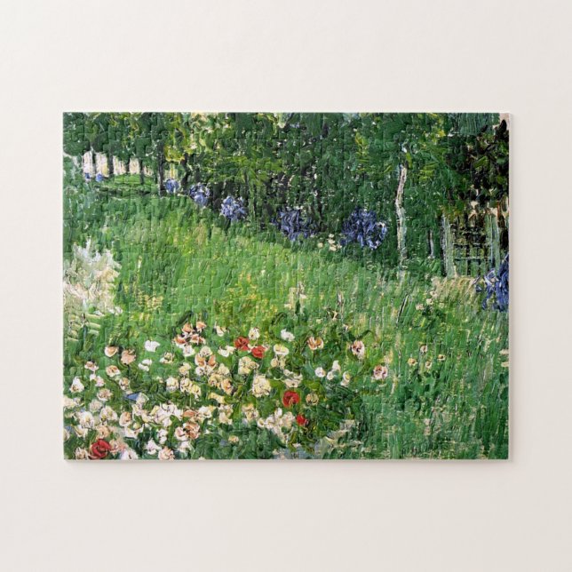 Daubigny's Garden Van Gogh Fine Art Puzzle (Horizontal)