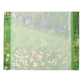 Daubigny's Garden, Vincent Van Gogh. schön Notizblock