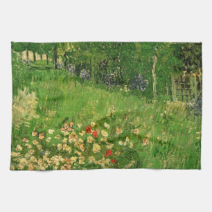 Daubigny's Garden von Vincent van Gogh, Le Jardin Küchentuch