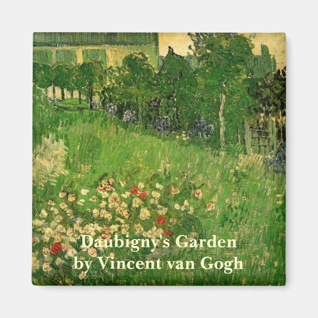 Daubigny's Garden von Vincent van Gogh, Le Jardin Magnet (Vorne)