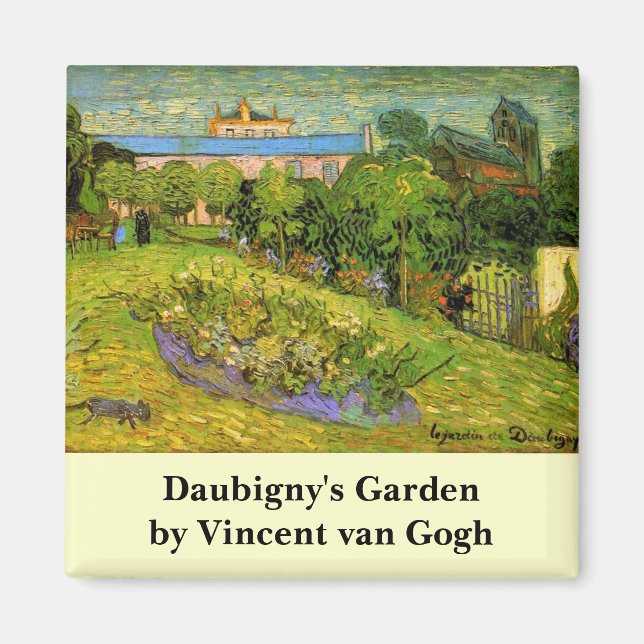 Daubigny's Garden von Vincent van Gogh, Le Jardin Magnet (Vorne)