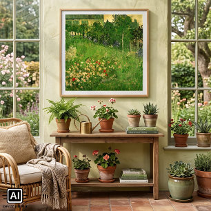 Daubigny's Garden von Vincent van Gogh, Le Jardin Poster
