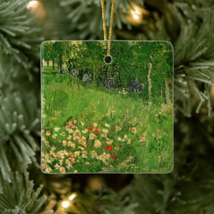 Daubigny's Garden von Vincent van Gogh, Vintag Art Keramikornament