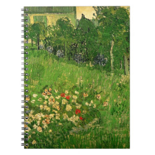 Daubigny's Garden von Vincent van Gogh, Vintag Art Notizblock