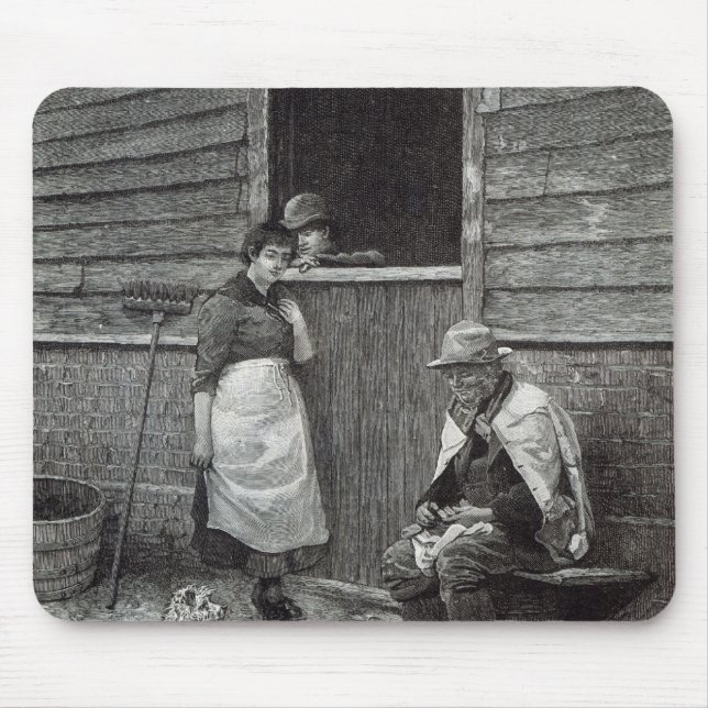 Dauer, "von der Freizeit-Stunde", 1888 Mousepad (Vorne)