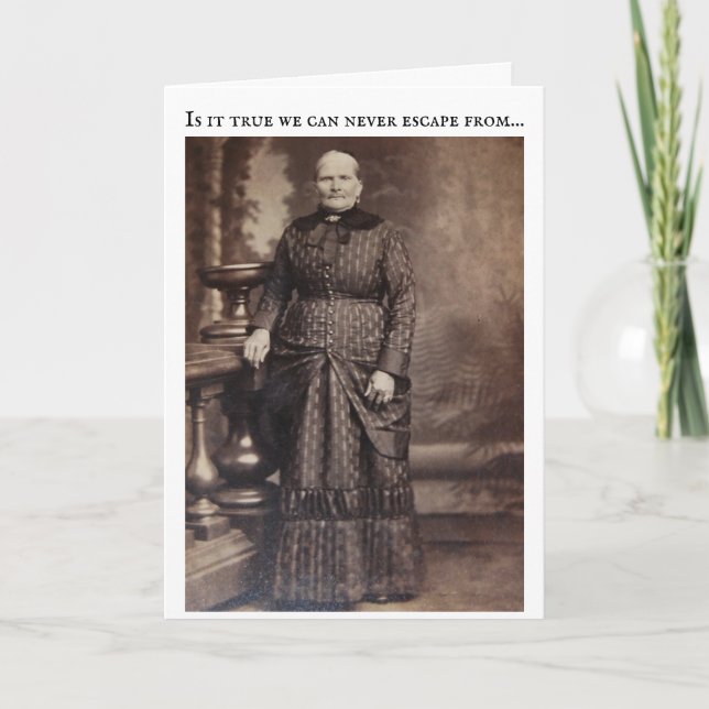 Daueraufzeichnung Karte (Vorderseite)