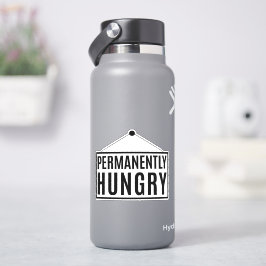 Dauerhaft Hunger Aufkleber