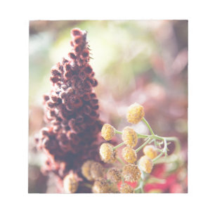 dauerhafte Blume Notizblock